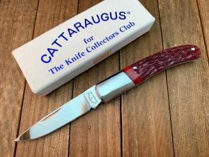 Cattaraugus Cutlery by A.G. Russell Mediterranean Barlow Red Jigged Bone