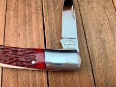 Cattaraugus Cutlery by A.G. Russell Mediterranean Barlow Red Jigged Bone 