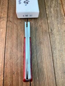 Cattaraugus Cutlery by A.G. Russell Mediterranean Barlow Red Jigged Bone 