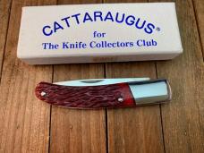 Cattaraugus Cutlery by A.G. Russell Mediterranean Barlow Red Jigged Bone 