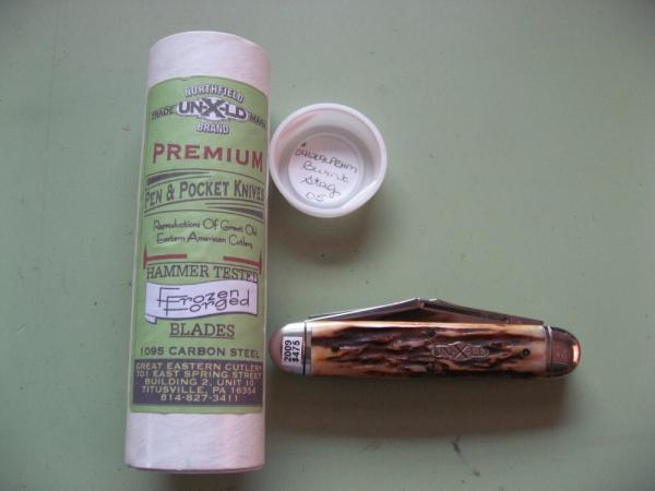 GREAT EASTERN NORTHFIELD 541209LPM EQUAL END CIGAR MOOSE BURNT STAG #5 OF 50 GREAT EASTERN NORTHFIELD 541209LPM EQUAL END CIGAR MOOSE BURNT STAG #5 OF 50