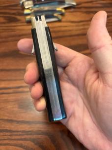 Unusual Double Sided Dual Speed Switchblade