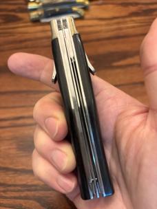 Unusual Double Sided Dual Speed Switchblade