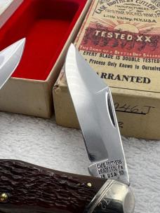 Case XX 1990 Swell Center Pocket Knife 62046J Made In USA
