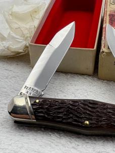 Case XX 1990 Swell Center Pocket Knife 62046J Made In USA