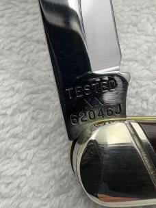Case XX 1990 Swell Center Pocket Knife 62046J Made In USA