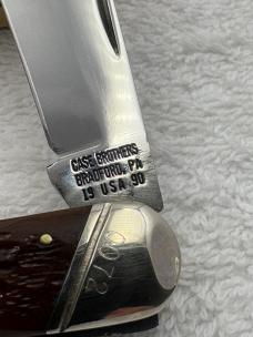 Case XX 1990 Swell Center Pocket Knife 62046J Made In USA