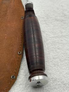 Schrade Walden Vintage H-15 Fixed Sheath Knife Made In USA Excellent Condition (#17)
