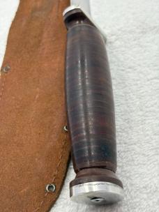 Schrade Walden Vintage H-15 Fixed Sheath Knife Made In USA Excellent Condition (#17)