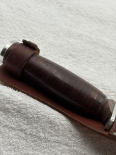 Schrade Walden Vintage H-15 Fixed Sheath Knife Made In USA Excellent Condition (#17)