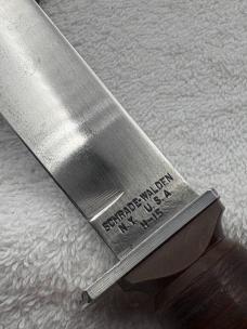 Schrade Walden Vintage H-15 Fixed Sheath Knife Made In USA Excellent Condition (#17)