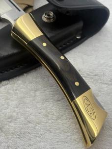 Case XX 1977 Shark Tooth P197-SSP Sportsmen's Lock Back Folding Knife NIB Made In USA