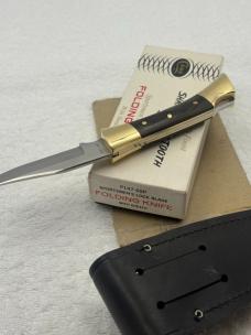 Case XX 1977 Shark Tooth P197-SSP Sportsmen's Lock Back Folding Knife NIB Made In USA