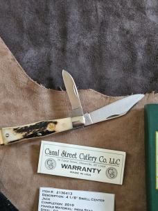 Canal Street Cutlery Stag Swell Center 
