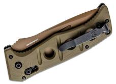 NEW-Benchmade 2750SFE-2 Adamas Automatic-3.78" Combo Edge CPM-CruWear Drop Point Blade-Olive Drab G-