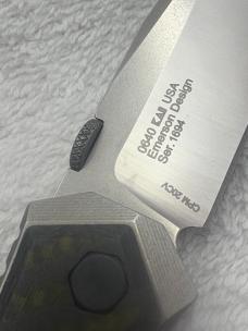Zero Tolerance ZT0640 Carbon Fiber Folder Made In USA New In Box
