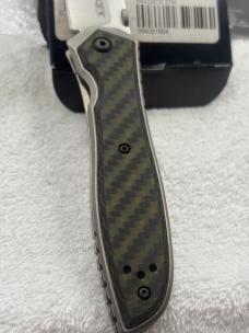 Zero Tolerance ZT0640 Carbon Fiber Folder Made In USA New In Box