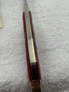 Case XX 1990 Red Bone Clasp Pocket Knife R61072 Made In USA