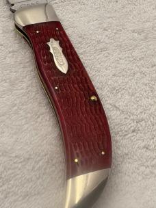 Case XX 1990 Red Bone Clasp Pocket Knife R61072 Made In USA