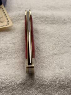 Case XX 1990 Red Bone Clasp Pocket Knife R61072 Made In USA