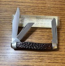  VINTAGE '74-'86 SCHRADE NY USA 881 POCKET KNIFE & VIEW TUBE BOX - NOS