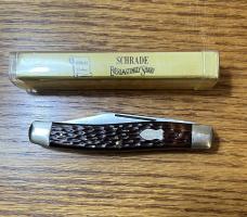  VINTAGE '74-'86 SCHRADE NY USA 881 POCKET KNIFE & VIEW TUBE BOX - NOS
