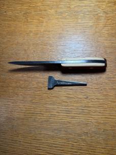 Puukko All Purpose Hidden Tang Belt Knife Made from a File