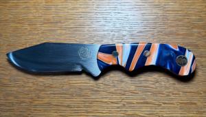 Hand Made Carbon Steel Fixed Blade Hunting Knife
