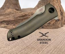 Zero Tolerance Les George 0920 Ti CPM-20CV very low serial number Folding Knife 
