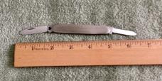 Case XX  Pen Knife 4 Dot 1976 M279 SS Stainless Steel Handle
