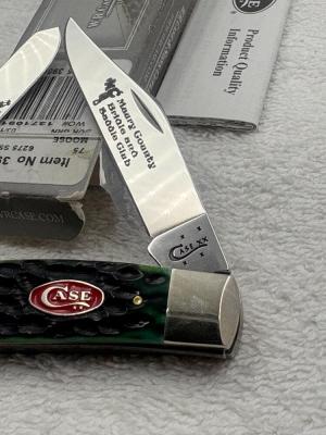 Case XX 2016 4 Dot USA Large 2 Blade Moose Pocket Knife Pattern 6275 SS