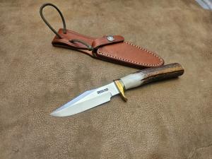Vintage Randall 8-4 trout and bird stag