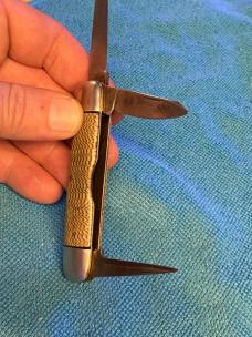 Vintage Premier Cutlery Co. Germany Pocket Knife – 3 Blade – 3 5/8” Closed – Nice Pattern