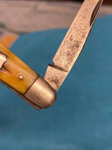 Vintage Western States 2-Blade Jack Knife – 3 3/8” – Stag Handles – Carbon Steel