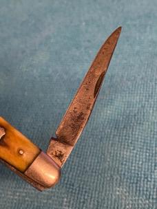 Vintage Western States 2-Blade Jack Knife – 3 3/8” – Stag Handles – Carbon Steel
