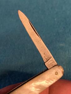 Vintage Remington R8004 UMC Pearl Manicure Pen Knife – Pre-WWII USA Made