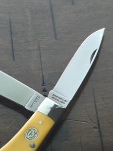 2006 Moore Maker 3206DLB Double Lockback Trapper – Southwire Advertising Knife