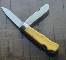 2006 Moore Maker 3206DLB Double Lockback Trapper – Southwire Advertising Knife