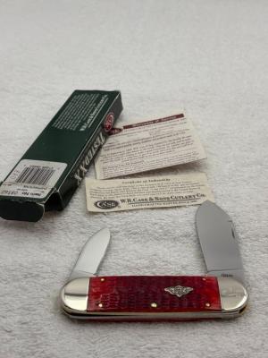 Case XX 2009 1 Dot Elephant Toe 2 Blade Pocket Knife 6250 SS 
