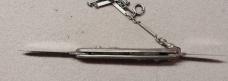 Schrade Cut Co 2 7/8" Sterling Silver Double Blade 