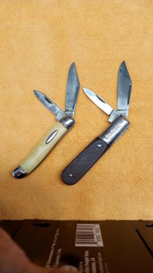 Vintage Imperial Ireland Knife Lot of 2 Barlow Serpentine Jack Very Good Condition