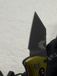 Benchmade 2950BK-2 Partial Immunity Automatic Knife Made In USA New In Box