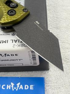 Benchmade 2950BK-2 Partial Immunity Automatic Knife Made In USA New In Box