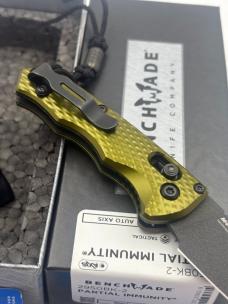 Benchmade 2950BK-2 Partial Immunity Automatic Knife Made In USA New In Box
