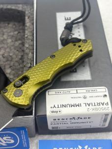 Benchmade 2950BK-2 Partial Immunity Automatic Knife Made In USA New In Box