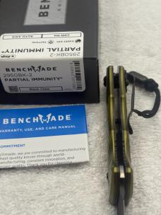 Benchmade 2950BK-2 Partial Immunity Automatic Knife Made In USA New In Box