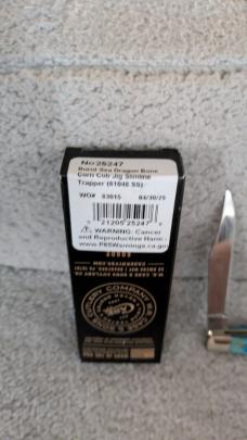 Case XX 2025 Sea Dragon Slimline Trapper 