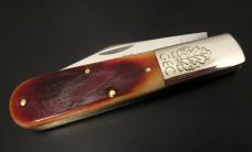 Great Eastern Cutlery #86 2-Acorn Barlow Rust Orange Natural Bone GEC 861121