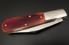 Great Eastern Cutlery #86 2-Acorn Barlow Rust Orange Natural Bone GEC 861121