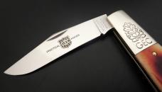 Great Eastern Cutlery #86 2-Acorn Barlow Rust Orange Natural Bone GEC 861121